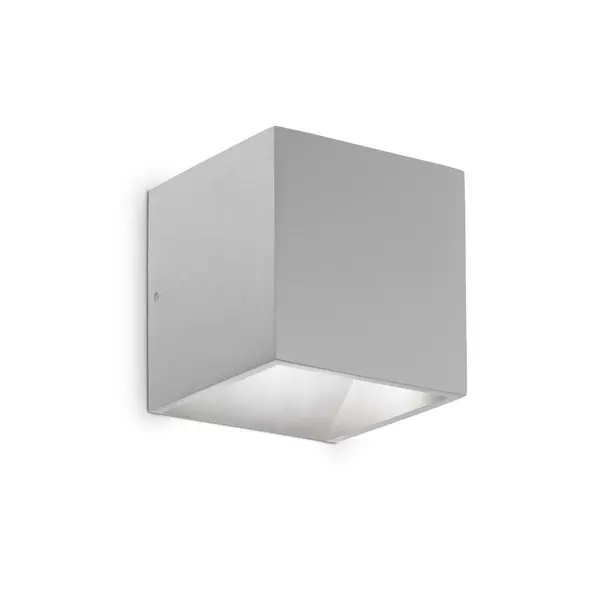 Image of Rubik Integrated LED Outdoor Up Down Wall Lamp Grey 730Lm 4000K IP54