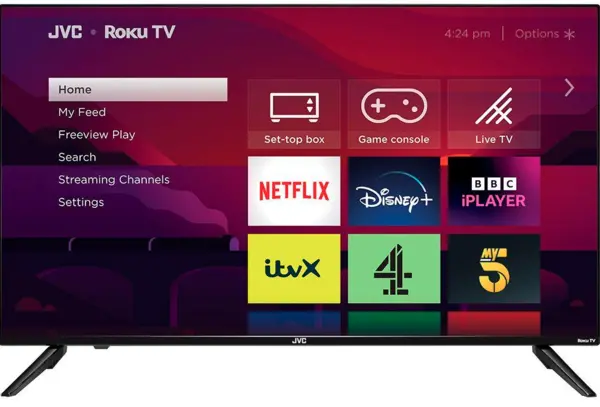 image of JVC 40" LT40CR330 Roku Smart Full HD LED TV