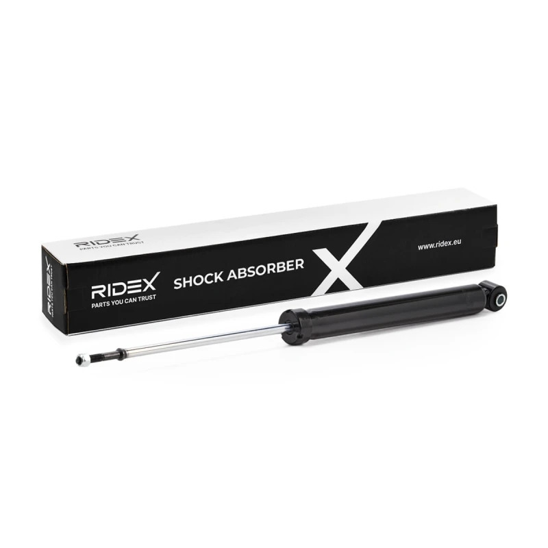 Image of RIDEX 854S1032 Shock absorber Rear Axle, Gas Pressure, Bottom eye Shock Absorber (854)
