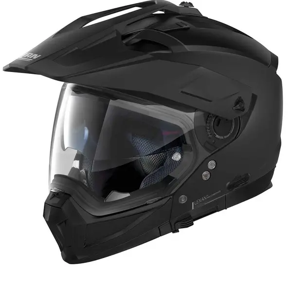Image of Nolan N70-2 X Classic 10 Flat Black ECE 22.06 Multi Helmet Size L