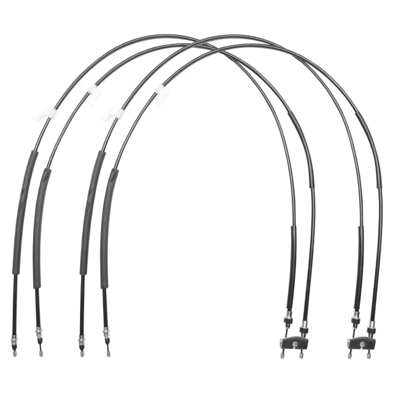 Image of RIDEX 124C1444 Brake Cable Left Rear, 1860/1745mm Cable,parking brake (124)