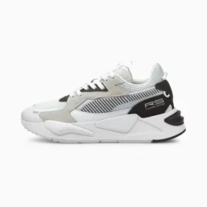 image of PUMA Rs-Z Youth Trainers, White/Black Size 3 Shoes