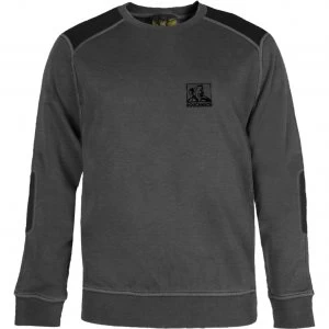 image of Roughneck Mens Crewneck Sweatshirt Grey L