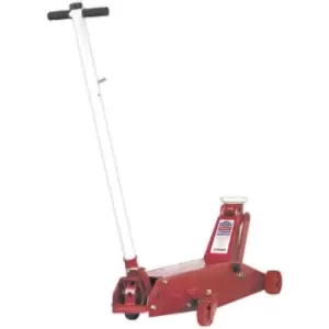 Image of SEALEY - 5001 Trolley Jack 5tonne Long Reach