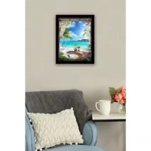 Image of SC0261 Multicolor Decorative Framed MDF Painting