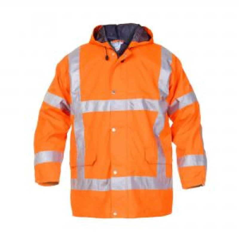 Image of HYDROWEAR Hydrowear Uitdam Sns Hi-Vis Waterproof Jacket Orange XXL HYD072370ORXXL