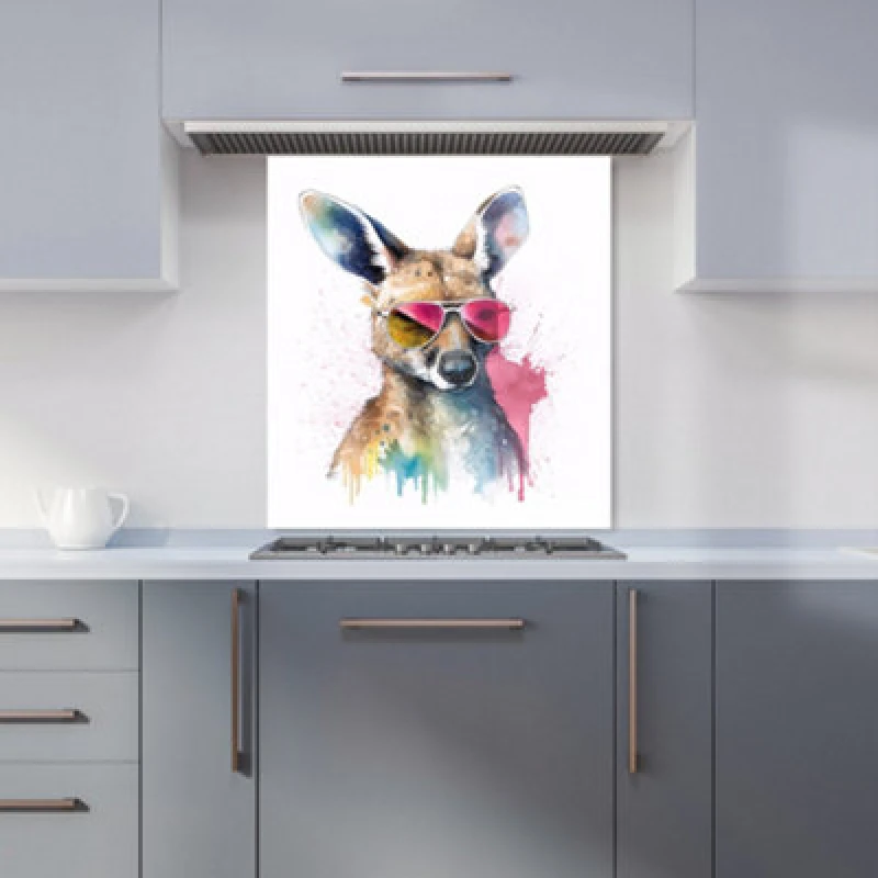 Image of Warren Reed - Designer Funky Easter Chick With Glasses Tea Towel Multicolor Unisex