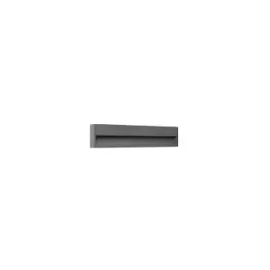 Image of Faro Grada-3 - Outdoor Surface Mounted LED Wall Lamp Dark Grey 12W 3000K IP54