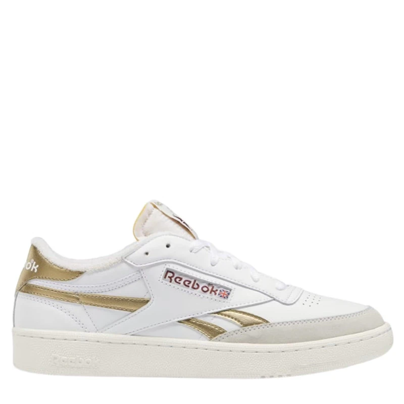 Image of Reebok C Revenge Low Top Trainers - White White 6