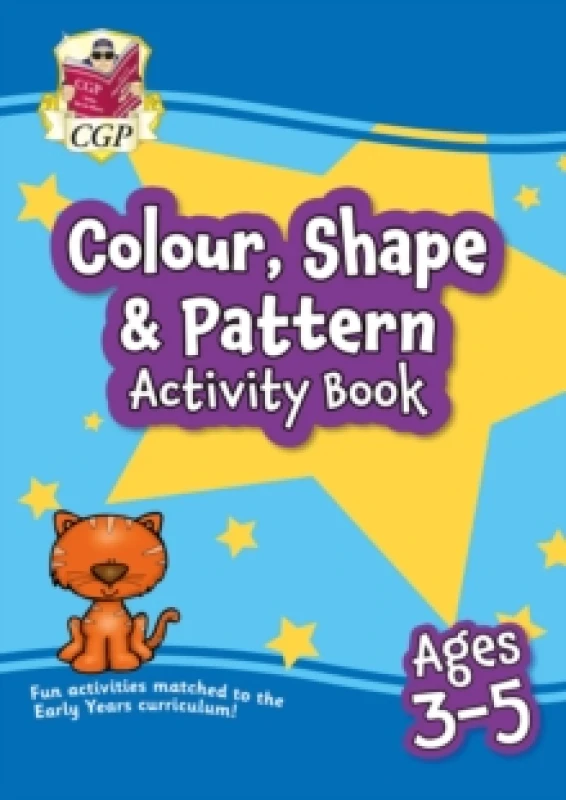 Image of Colour, Shape & Pattern Maths Activity Book for Ages 3-5 Paperback / softback