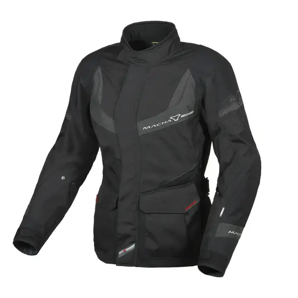 Image of Macna Rancher Textile Waterproof Jacket Lady Black Gray Size L