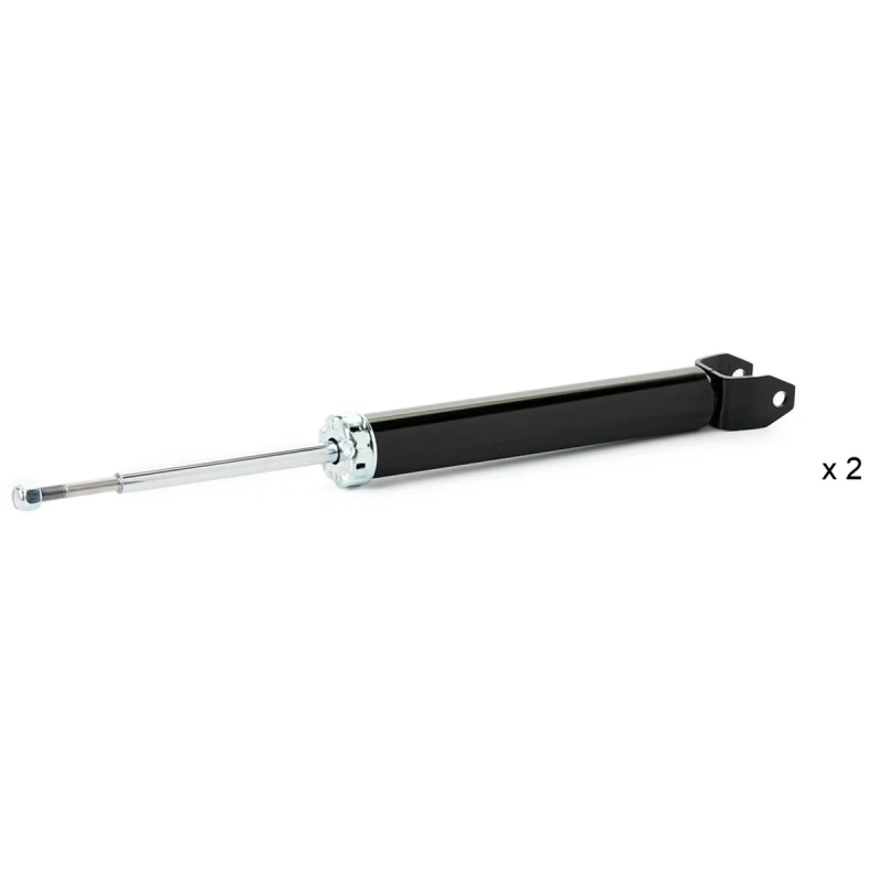 Image of RIDEX 854S2578 Shock absorber Rear Axle, Gas Pressure, Twin-Tube, Telescopic Shock Absorber, Bottom Fork Shock Absorber (854)