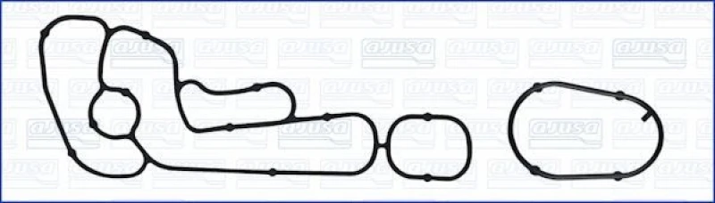 Image of AJUSA Gasket Set, oil cooler AJUSA 77003200