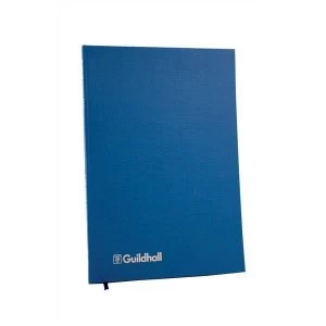 image of Guildhall 31 Series Account Book with 14 Cash Columns and 80 Pages Blue