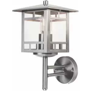 Image of Loops - Outdoor IP44 Wall Light Stainless Steel LED E27 100W