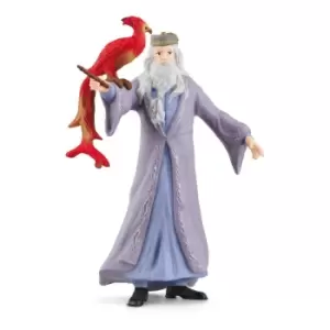 Image of Albus Dumbledore & Fawkes Toy Figure Set, 6 Years and Above, Multi-colour (42637)