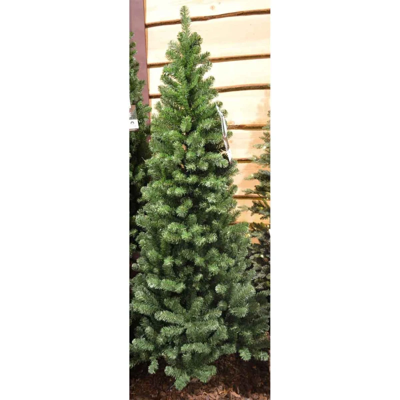 Image of Samuel Alexander 150Cm (5ft) Newfoundland Slim Pine Christmas Tree - 86Cm Diameter, Green 681346 / 689570