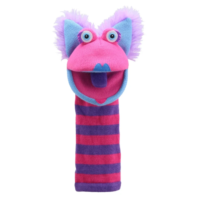 Image of The Puppet Company Eco Sockettes Kitty Multi unisex