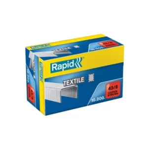 Image of Rapid 43/8 K1 Textile Staples (10000)
