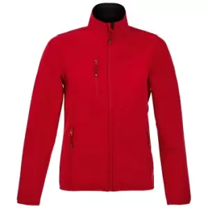 image of SOLS Womens/Ladies Radian Soft Shell Jacket (L) (Pepper Red)