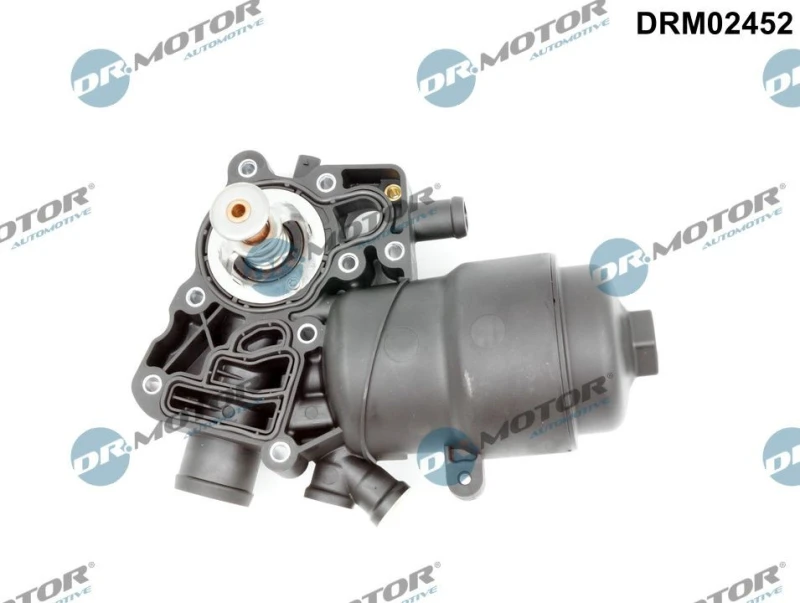 Image of DR.MOTOR AUTOMOTIVE Oil filter housing DR.MOTOR AUTOMOTIVE DRM02452