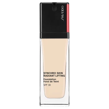 image of Shiseido Synchro Skin Radiant Lifting SPF30 Foundation 30ml (Various Shades) - 120 Ivory