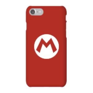 Image of Nintendo Super Mario Mario Logo Phone Case - iPhone 7 - Snap Case - Gloss