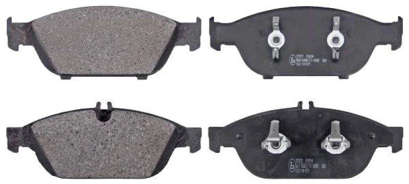 Image of A.B.S. 37971 Brake pad set prepared for wear warning indicator Brake Pad Set,disc brake (402)