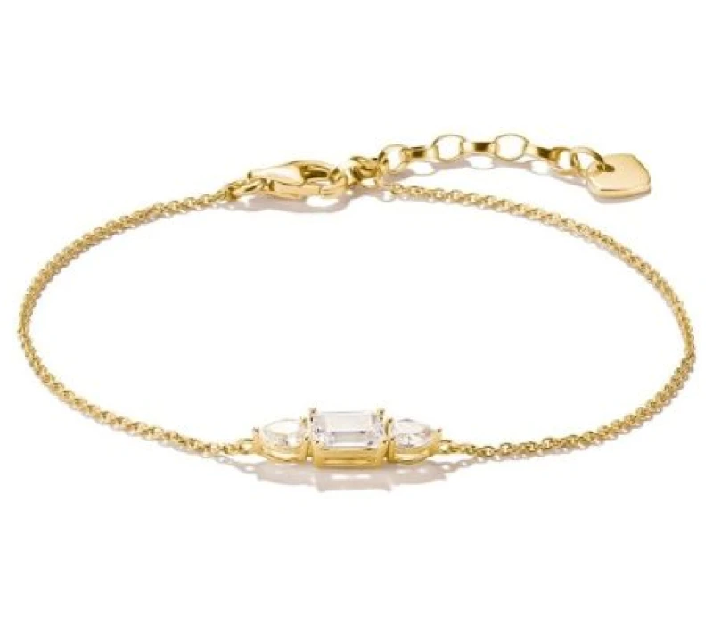 Image of Thomas Sabo A2221-414-14-L19V 18k Gold Plated Bracelet With Jewellery