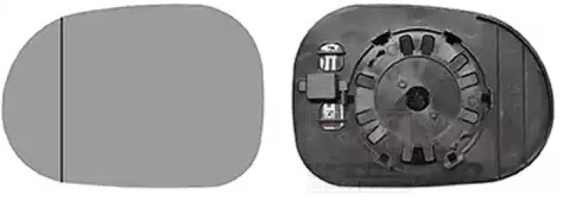 Image of VAN WEZEL 3085837 Wing Mirror Glass * HAGUS * Left Mirror Glass,outside mirror (1914)
