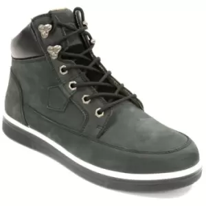Image of JCB 4CX Black Boot With Steel Toe Cap And Kevlar Midsole Size 7 - Black