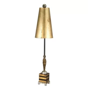 Image of Noma Luxe 1 Light Table Lamp Steel, E27