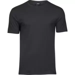 Image of Tee Jays Mens Luxury Cotton T-Shirt (L) (Dark Grey)