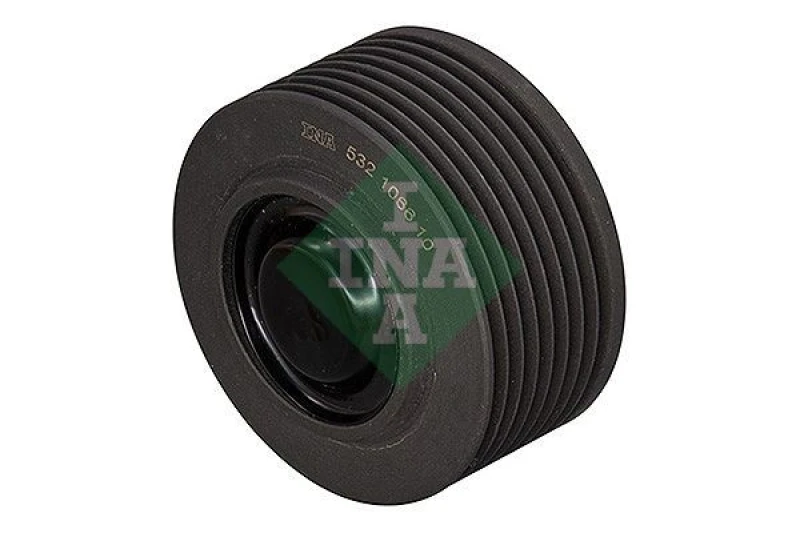 Image of Deflection / guide pulley, V-ribbed belt INA 532 1066 10