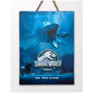 Image of Doctor Collector Jurassic World The Park is Open WoodArts 3D Print