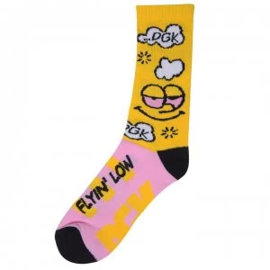 Image of DGK DGK Crew Socks Mens - Rollin