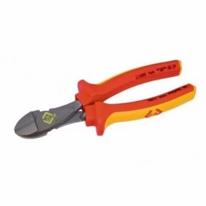 image of C.K Tools RedLine VDE High Leverage Chrome Vanadium Steel Side Cutters - 180mm