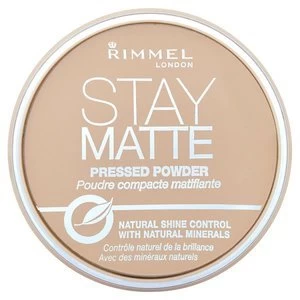 image of Rimmel Stay Matte Pressed Powder Warm Beige 6 Nude