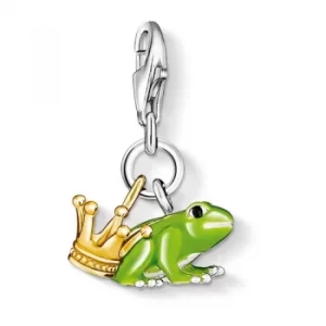 Image of Ladies Thomas Sabo Sterling Silver Charm Club Frog Charm