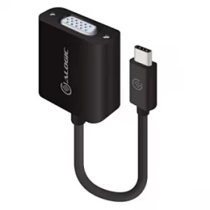 Image of ALOGIC USB-C to VGA Adapter, USB Type C to VGA Adapter, Thunderbolt 3 Compatible, Supports Full HD, For MaBook Pro/Air, Dell...