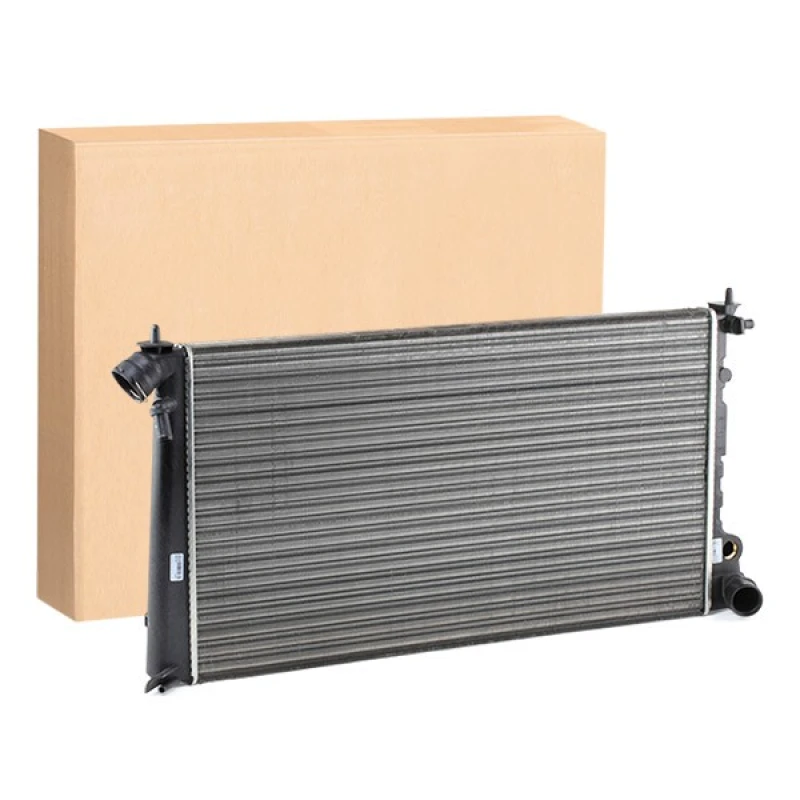 Image of PRASCO CNA2151 Engine radiator Aluminium, Mechanically jointed cooling fins, with quick couplers Radiator,engine cooling (470)