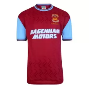 Image of Score Draw West Ham United '94 Home Jersey Mens - Red