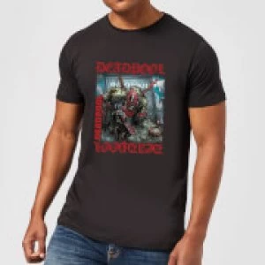 Marvel Deadpool Here Lies Deadpool T-Shirt - Black - S