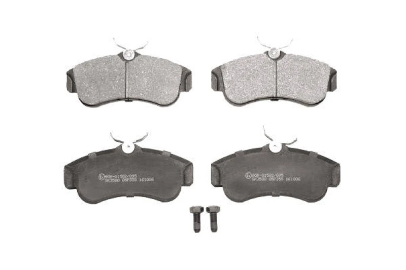 Image of LPR 05P355 Brake pad set with bolts/screws Brake Pad Set,disc brake (402)