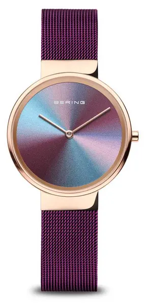 image of Bering 10X31-ANNIVERSARY3 Womens Polished Rose Gold Watch