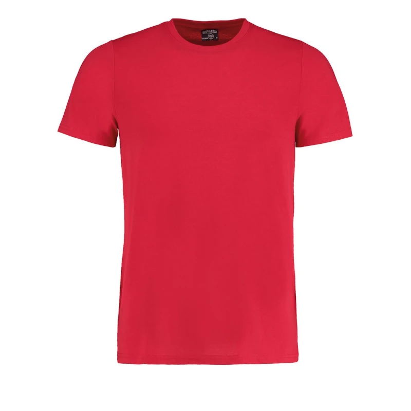 Image of Kustom Kit Mens Superwash 60 Degree T-Shirt in Red Size: XL Red Male XL