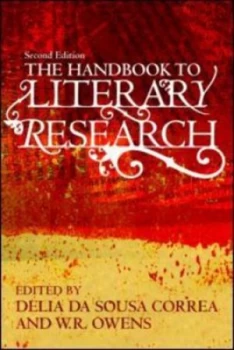 Image of The Handbook to Literary Research. Paperback