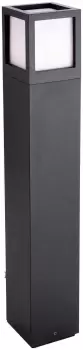 Image of Evo LED 1 Light Outdoor Tall Bollard Light Graphite IP54