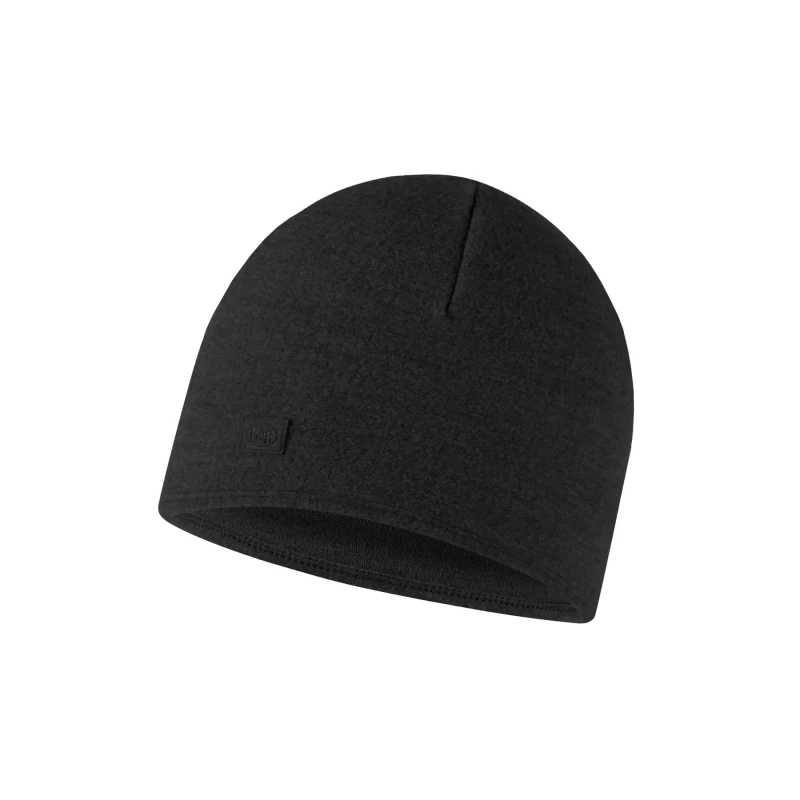 Image of Buff Unisex Merino Fleece Beanie Black - Black Men Black W45WS Male