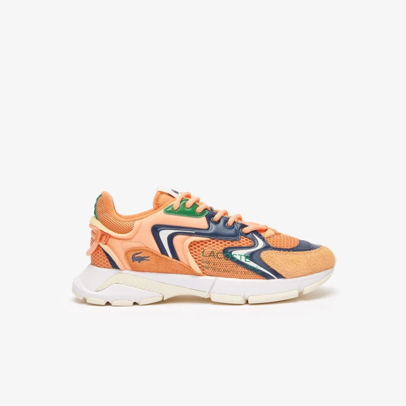 Image of Lacoste L003 Neo Trainers - Orange Orange 10.5